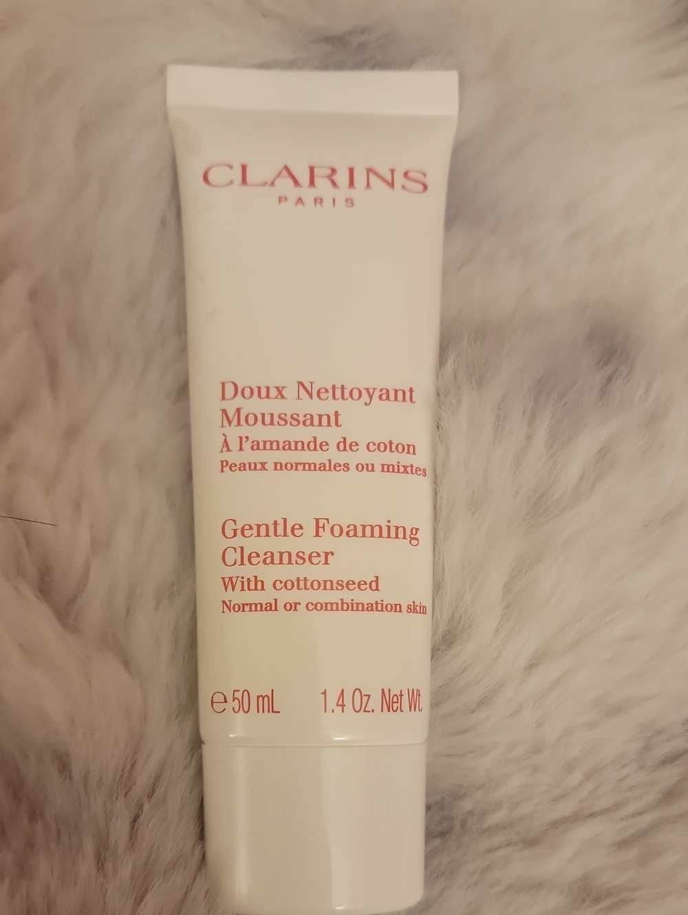 Clarins Gentle Foaming Cleanser - 1.4oz Brand New